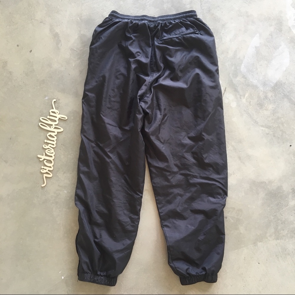 WILSON Black Track Windbreaker Joggers Pants L - Picture 7 of 7